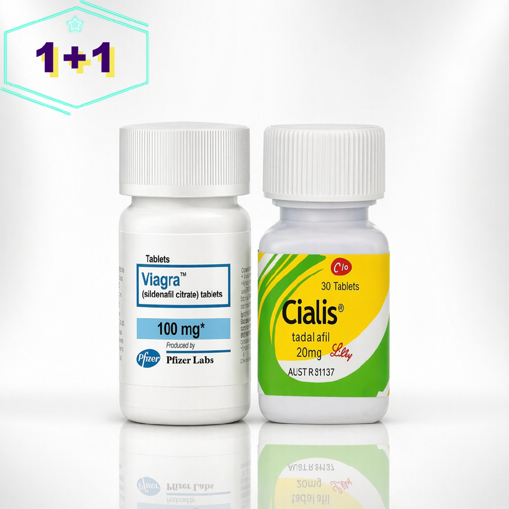 비아그라+시알리스 1병+1병
